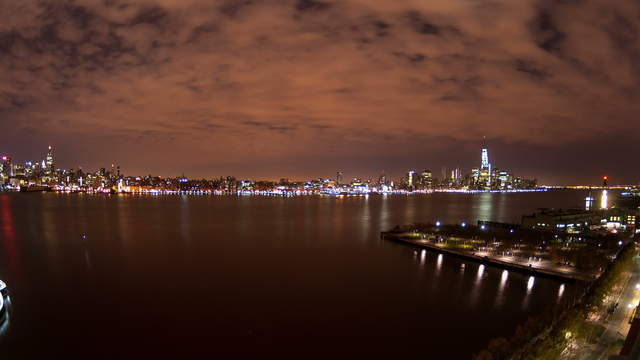 NY Skyline Night to Day