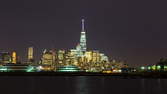 Time lapse clip - NYC Skyline