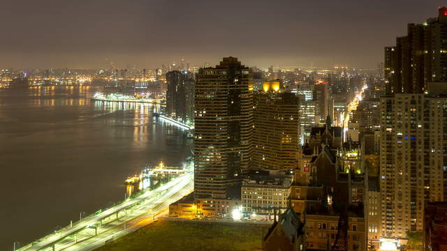 NY City Scape Night-Day