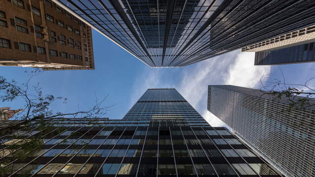 Downtown NY Skyscrapers