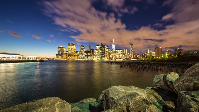 Brookly Bridge Park Dusk