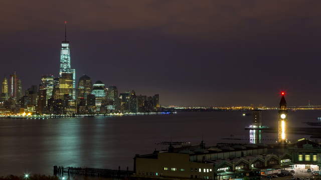 New York Night-Day Pan 6K 4K Timelapse