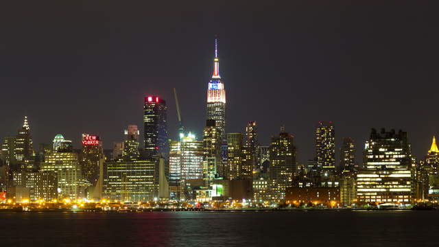 NY Skyline with Empire State Building