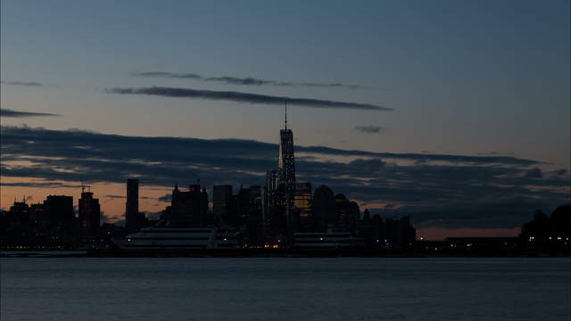 Sunrise Skyline NYC