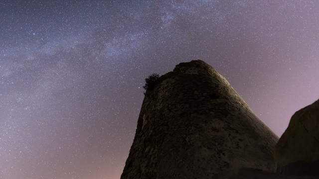 Milky Way and Tower