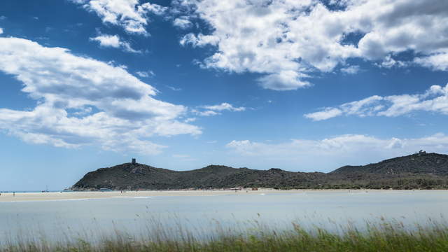 Sardinia Beach Clouds