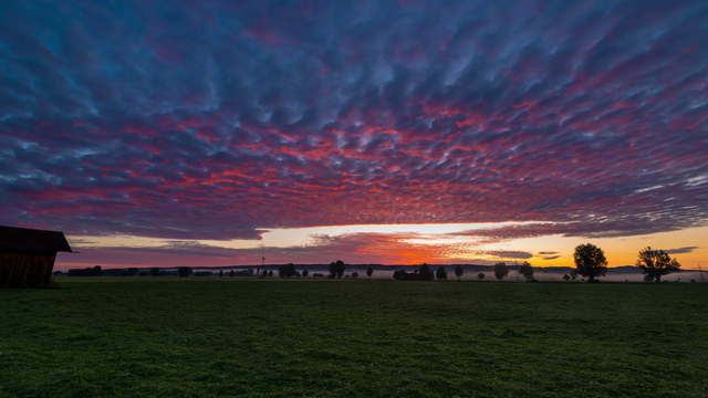 Beautiful Sunrise Wide Shot