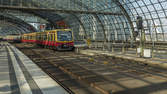 Time lapse clip - Berlin main station