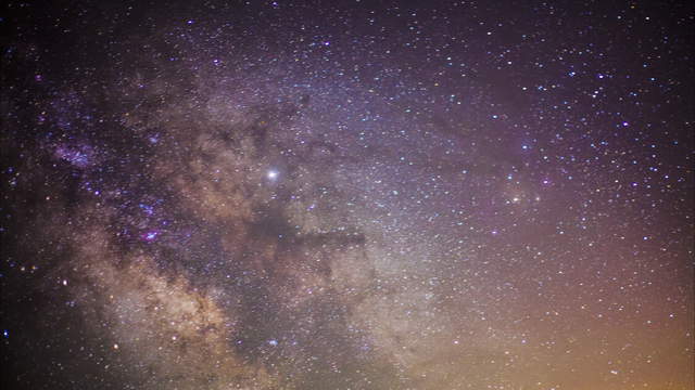 Meteor Shower and Milky Way