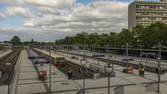 Time lapse clip - DFB Cup Final 2019 - Arrival of the fans at the S-Bahnhof Olympiastadion