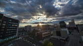 Time lapse clip - Sunset Over The City of Reno