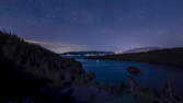Time lapse clip - Starry Night Over Emerald Bay, Lake Tahoe