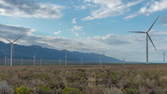 Time lapse clip - Spring Valley Wind Farm