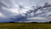 Time lapse clip - Cloudy sky in time lapse