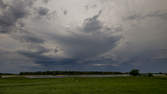 Time lapse clip - Rain clouds on the Elbe