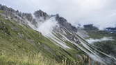 Time lapse clip - Hoadlsattel Mountain Tyrol Austria