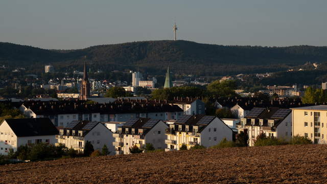 Hyperlapse Roof top solar panels Kaiserslautern