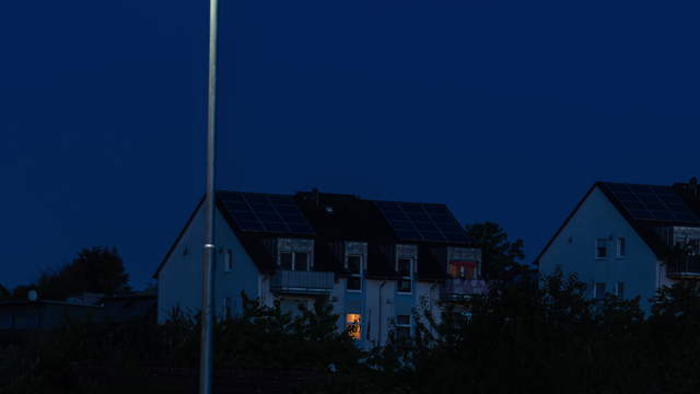 Hyperlapse Roof top solar panel Kaiserslautern zOOm out