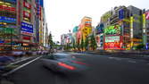 Time lapse clip - Tokyo Crossing Traffic