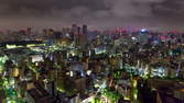 Time lapse clip - Tokyo from above