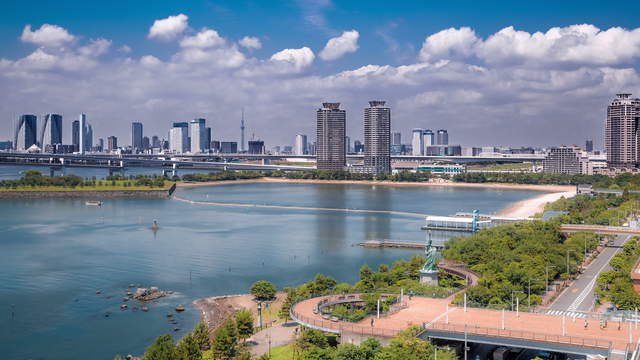 Odaiba Beach Seaside Park