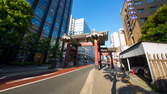 Time lapse clip - Daimon Gate Zojo-ji-Temple Toyko, Japan