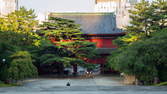 Time lapse clip - San Gedatsumon Gate Zojoji