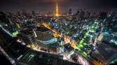 Time lapse clip - Cityview with Tokyo Tower
