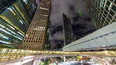 Time lapse clip - Shiodome Station Tokyo