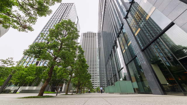 Shiodome Sykscraper