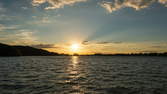 Time lapse clip - Sunset Lake