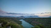 Time lapse clip - Day to Night Timelapse Sardinia