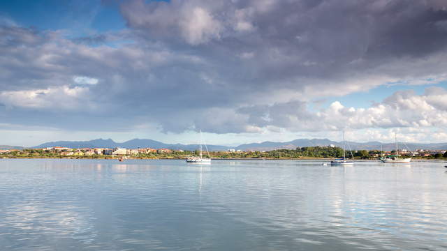 Sardinia Boats in Harbour