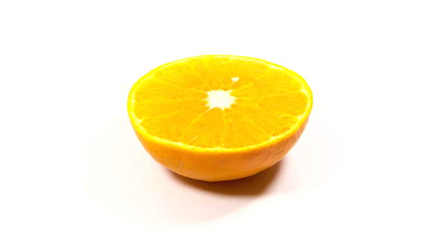 Ants Eating Half Orange