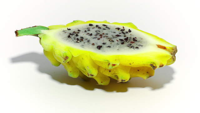 Rotting Yellow Dragonfruit