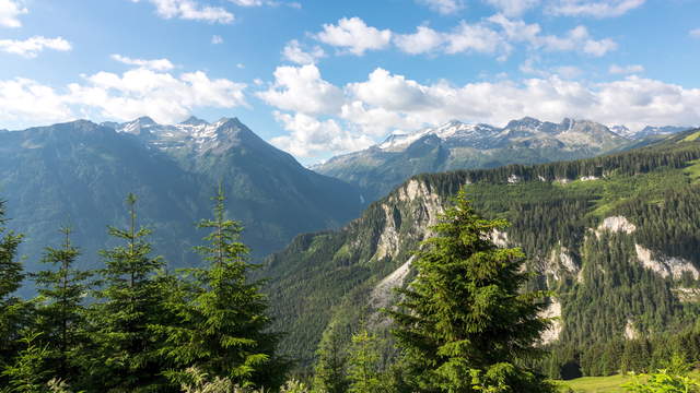 Mountains and Clouds in Tyrol