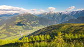 Time lapse clip - Zillertal Day to Night