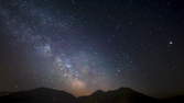 Time lapse clip - Milky Way Close-Up