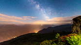 Time lapse clip - Night at Zillertal