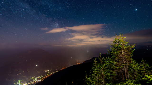 Milky Way Zillertal - Dolly Shot