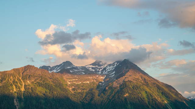 Mountain Top Dusk