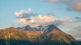 Time lapse clip - Mountain Top Dusk