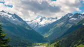 Time lapse clip - Zoom-Out at Durlaßboden Stausee