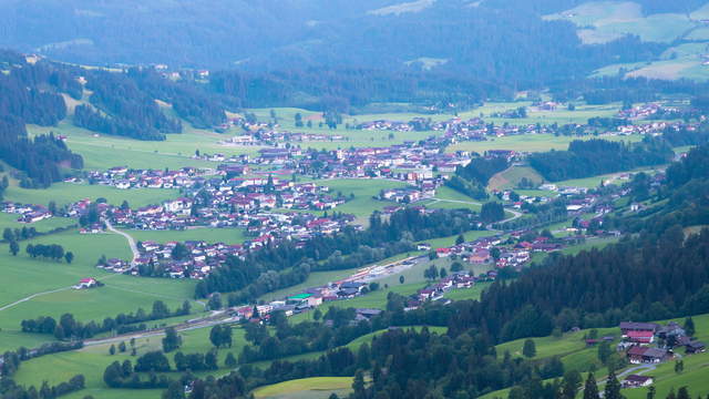Zillertal Village Day to Night