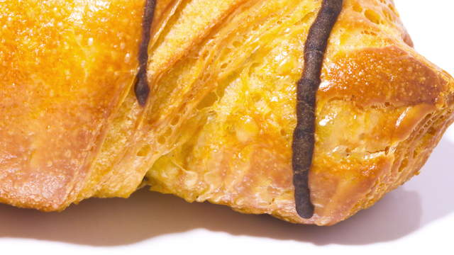 Chocolate Croissant Macro