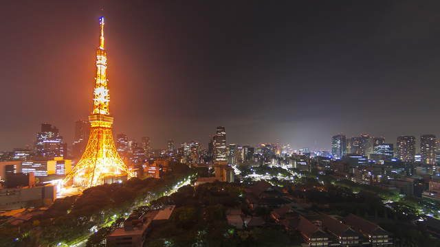 Tokyo Tower - Night to Night