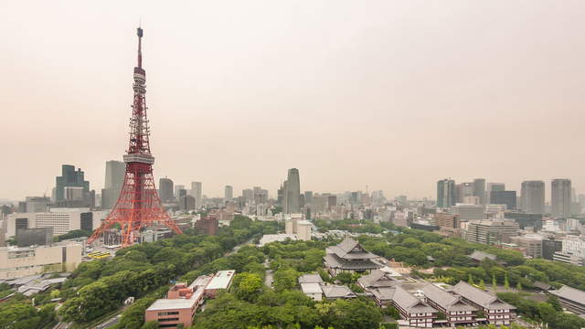 Tokyo Tower - Day Night