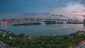 Time lapse clip - Tokyo Rainbow Bridge Sunrise