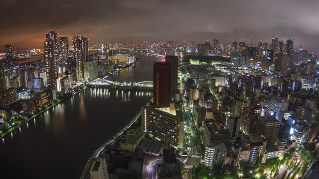 Tokyo Chuo City Sumida Night