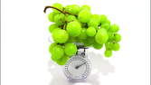 Time lapse clip - Grapes on Scale